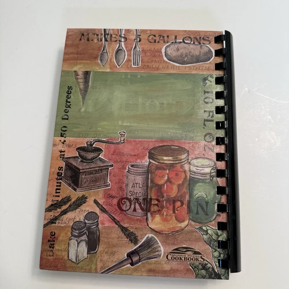 New Hope 20th Anniversary Cookbook Carroll Iowa Binder Recipes 2007